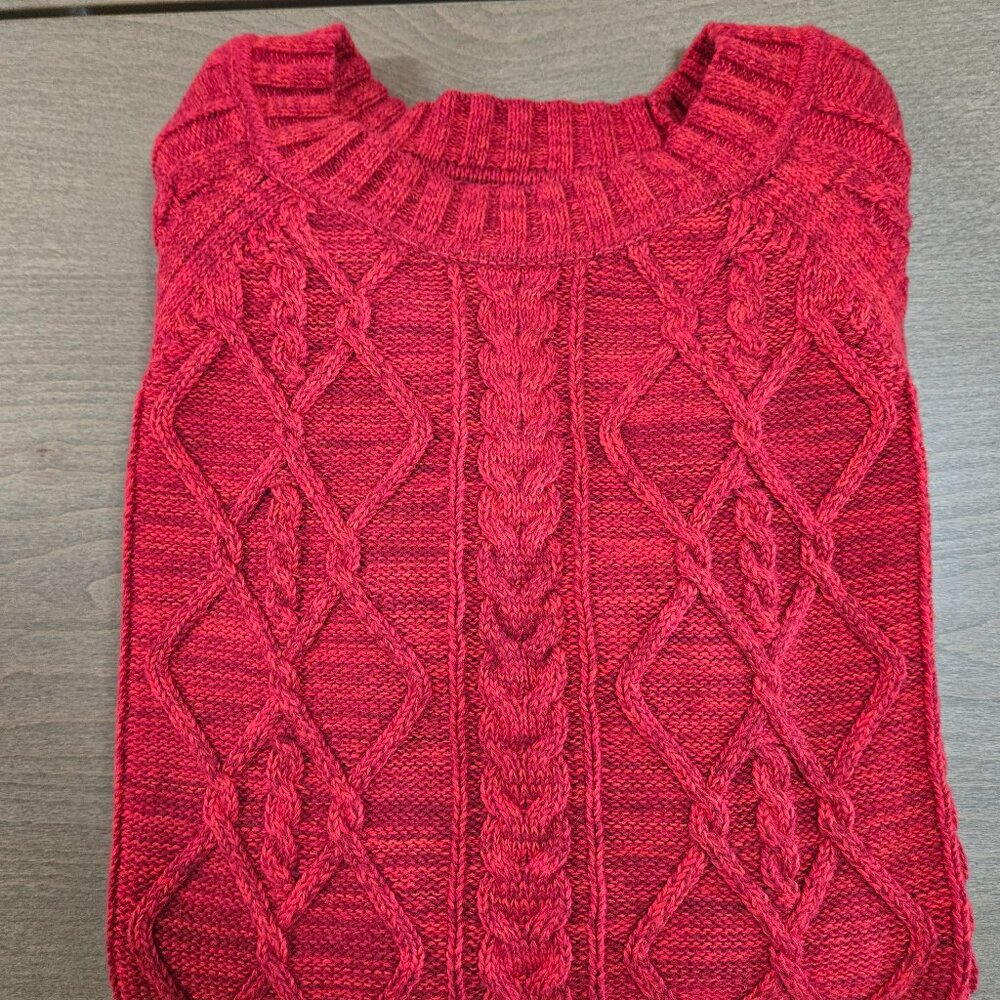Gap red maternity sweater
